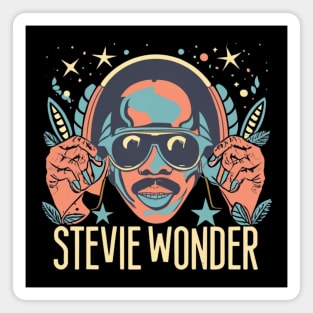 Stevie “The Genius” Wonder Magnet